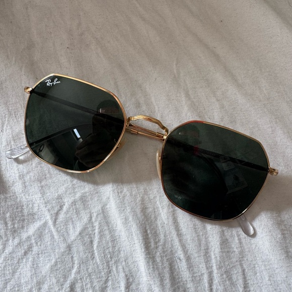 Ray-Ban Other - Ray-Ban Hexagonal Gold Sunglasses